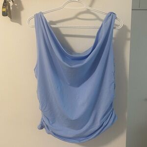 Abercrombie & Fitch twist off-the-shoulder top